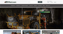 Desktop Screenshot of macleanengineering.com