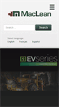 Mobile Screenshot of macleanengineering.com